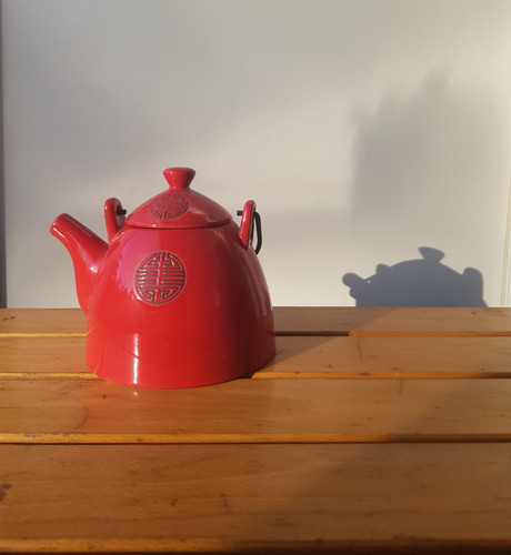 Teiera cinese ceramica con - in,
