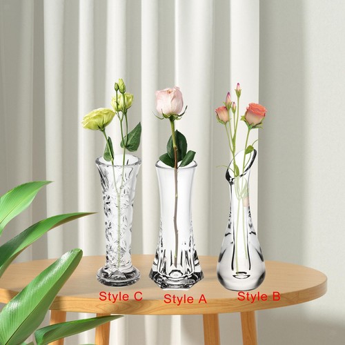 Vaso fiori trasparente - vaso, di