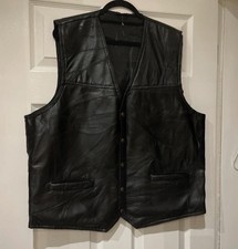 Gilet in pelle Domoti Sas