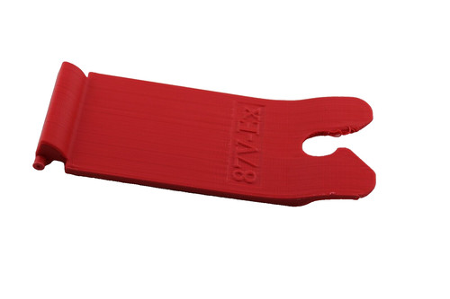 Supporto multimetro rosso per