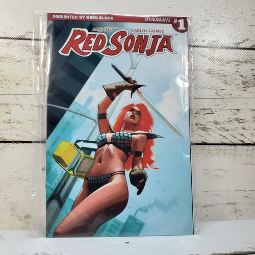 Dynamite comics nerd block red - nerd,