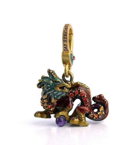 Jay strongwater charm drago - strongwater,