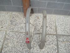 Coppia parafanghi Bianchi Turchese, biciclette epoca (26"), colore grigio