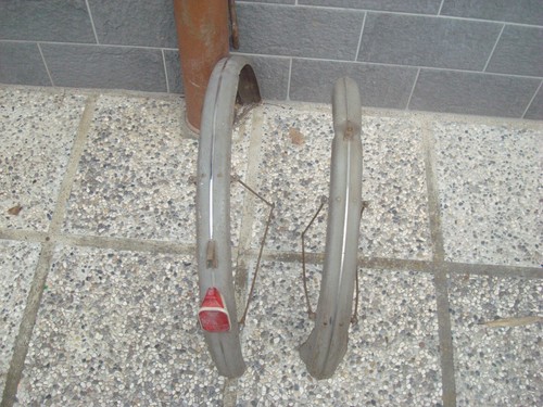 Coppia parafanghi bianchi - coppia,