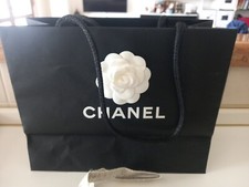 SHOPPER CHANEL GIFT Busta Carta CHANEL Originale Con Nastro.