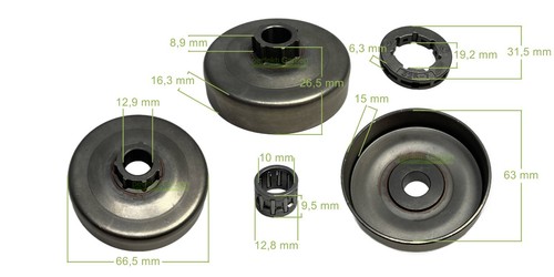 Anello motosega ruota dentata