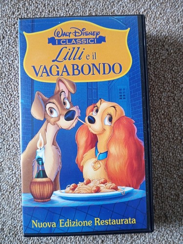 Lilli vagabondo vhs walt - vagabondo,