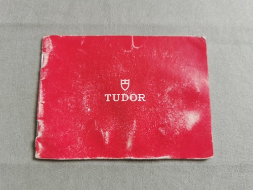 Tudor 583 vintage - tudor, booklet