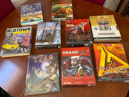 Lote juegos años - lote, pc