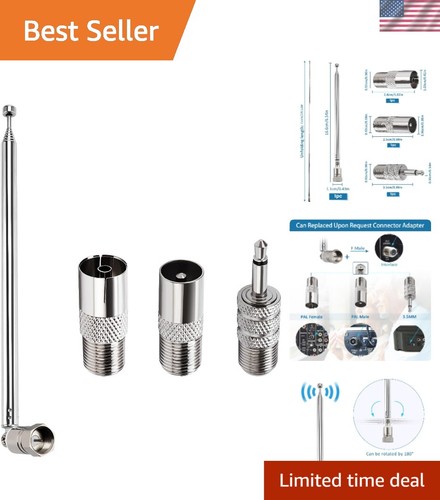 Antenna telescopica universale - antenna,