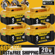 4x per batteria Dewalt 18v
