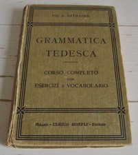 ARTHABER GRAMMATICA TEDESCA CORSO COMPLETO CON ESERCIZI E VOCABOLARIO