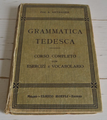 Arthaber grammatica tedesca - grammatica,
