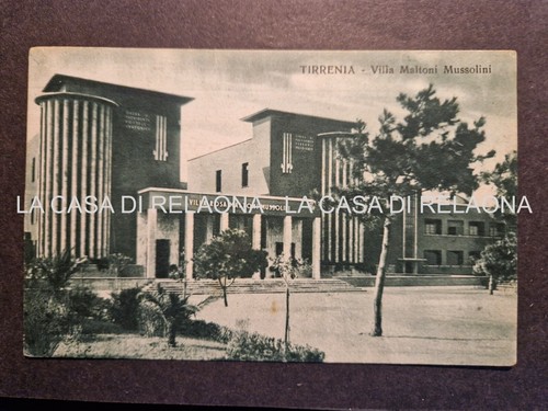 Cartolina tirrenia villa - cartolina,