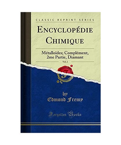 Encyclopédie chimique vol - encyclopédie, chimique,