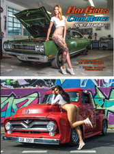 Calendario da parete 2026 HOT GIRLS & COOL RIDES - POSTER GRATUITO 16 MESI $29,99 pin up
