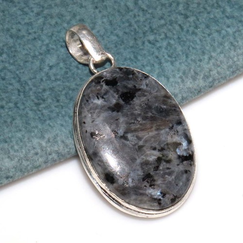 Ciondolo larvikite argento - larvikite,
