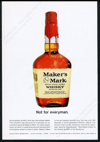 1964 maker mark bourbon - 1964,