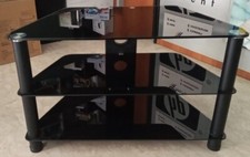 TAVOLINETTO PORTA TV IN VETRO