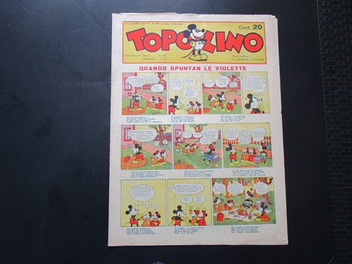 Topolino giornale originale - giornale,