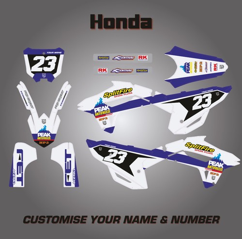 Honda motocross grafica - motocross,