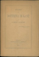 Esame della dottrina di Kant
