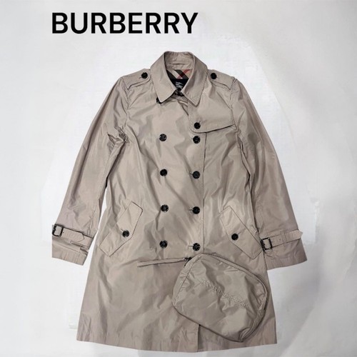 Trench cappotto nylon - , burberry