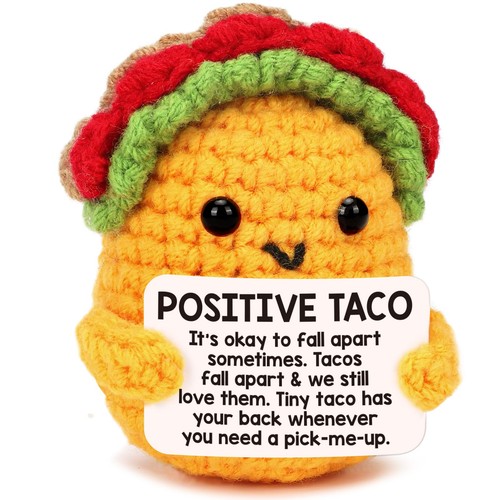 Taco all uncinetto positivo - taco,