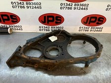 Cast front timing case backing