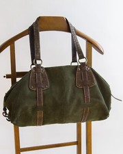 Borsa Hogan scamosciata verdone scuro