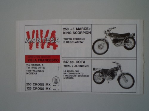 Advertising pubblicità 1972 - advertising,