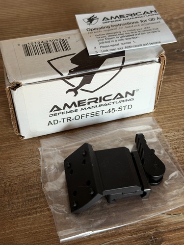 Adm offset mount for - adm, 45