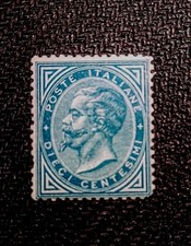 Il 10C Azzurro del 1877. Raro
