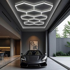 8x Luce LED esagonale