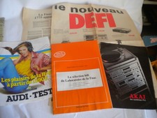 Vintage brochures - vintage, hi-fi