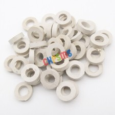 50PCS Anello Cuscino Bianco Altezza 3mm Adatto per SWF Feiya e Ricamo Cinese