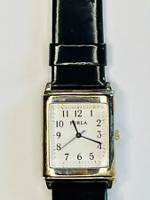 OROLOGIO NUOVO FURLA - Uomo Cinturino Pelle Nera Vera Lucida, Con Doppia Cassa