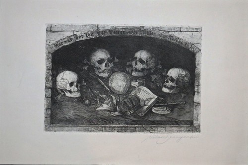Vanitas memento mori - memento,
