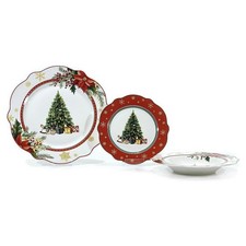 SERVIZIO DI PIATTI NATALIZI DA