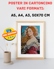 Quadro Stampa Stile Botticelli