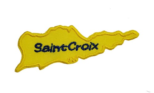 Croix ricamato ferro - , su