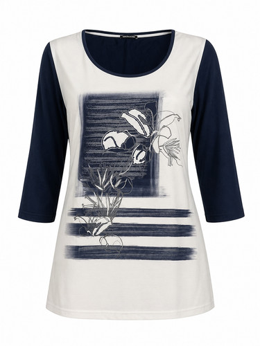 G393 shirt donna luisa viola - t-shirt,