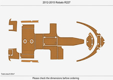Pavimento barca robalo r227 - pavimento,