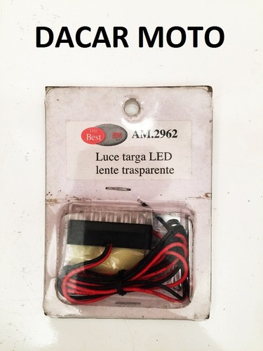 Luce targa led trasparente - targa, a