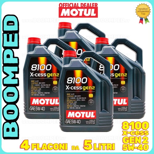Motul olio motore 8100 - 20,