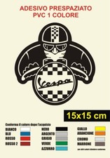 Adesivo vespa biker - adesivo,