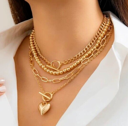 Collana zara placcata oro - collana,