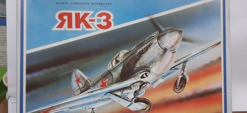 Yak hobby kit set - yak-3, 1/72