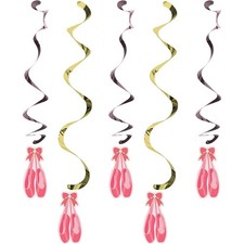 Creative Party Scarpette da Ballo Stelle Filanti Misura Confezione 5 (SG29212)