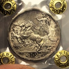 Lire 1915 quadriga - 1915, "quadriga"